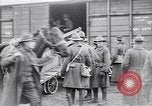 Image of American soldiers reach a French railroad station World War 1 France, 1917, second 54 stock footage video 65675035882