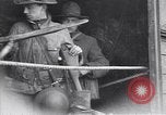 Image of American soldiers reach a French railroad station World War 1 France, 1917, second 58 stock footage video 65675035882