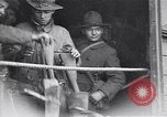 Image of American soldiers reach a French railroad station World War 1 France, 1917, second 59 stock footage video 65675035882