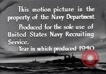 Image of American warships training at sea United States USA, 1940, second 14 stock footage video 65675035887