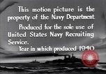 Image of American warships training at sea United States USA, 1940, second 16 stock footage video 65675035887