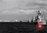 Image of American warships training at sea United States USA, 1940, second 29 stock footage video 65675035887