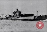 Image of German Navy submarine at a naval base Germany, 1942, second 5 stock footage video 65675035889
