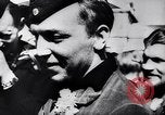 Image of German Navy submarine at a naval base Germany, 1942, second 28 stock footage video 65675035889