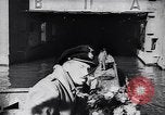 Image of German Navy submarine at a naval base Germany, 1942, second 48 stock footage video 65675035889