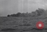 Image Sinking Ship Atlantic Ocean off New Jersey USA, 1942, de la seconde 8 séquences d'archives historiques vidéo 65675035891
