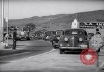 Standbild mexikanischen custom und Einwanderung Check Point Tijuana Mexico, 1939, aus Sekunde 35 historischem Filmmaterial Videoclip 65675035920