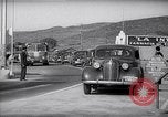 Standbild mexikanischen custom und Einwanderung Check Point Tijuana Mexico, 1939, aus Sekunde 36 historischem Filmmaterial Videoclip 65675035920