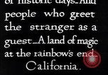 Immagine di In California il Golden California United States USA, 1931, secondo 26 filmato di repertorio 65675035925