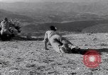 Standbild griechische Militär Soldaten an der Grenze Griechenland, 1948, aus Sekunde 14 historischem Filmmaterial Videoclip 65675035936