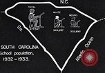 Standbild negro Schule South Carolina United States USA, 1936, aus Sekunde 60 historischem Filmmaterial Videoclip 65675035946