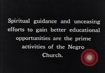 Standbild Kirche und Schule für Neger Ogden South Carolina USA, 1936, aus Sekunde 5 historischem Filmmaterial Videoclip 65675035948