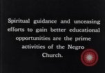 Standbild Kirche und Schule für Neger Ogden South Carolina USA, 1936, aus Sekunde 6 historischem Filmmaterial Videoclip 65675035948