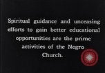 Standbild Kirche und Schule für Neger Ogden South Carolina USA, 1936, aus Sekunde 7 historischem Filmmaterial Videoclip 65675035948