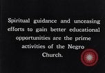 Standbild Kirche und Schule für Neger Ogden South Carolina USA, 1936, aus Sekunde 10 historischem Filmmaterial Videoclip 65675035948
