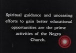 Standbild Kirche und Schule für Neger Ogden South Carolina USA, 1936, aus Sekunde 11 historischem Filmmaterial Videoclip 65675035948