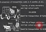 Standbild Transport der negro Schüler South Carolina United States USA, 1936, aus Sekunde 6 historischem Filmmaterial Videoclip 65675035954