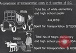 Standbild Transport der negro Schüler South Carolina United States USA, 1936, aus Sekunde 7 historischem Filmmaterial Videoclip 65675035954
