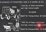 Standbild Transport der negro Schüler South Carolina United States USA, 1936, aus Sekunde 21 historischem Filmmaterial Videoclip 65675035954