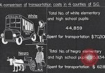 Standbild Transport der negro Schüler South Carolina United States USA, 1936, aus Sekunde 40 historischem Filmmaterial Videoclip 65675035954