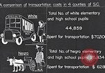 Standbild Transport der negro Schüler South Carolina United States USA, 1936, aus Sekunde 42 historischem Filmmaterial Videoclip 65675035954