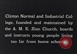 Standbild getrennten Wohn- schulen South Carolina United States USA, 1936, aus Sekunde 49 historischem Filmmaterial Videoclip 65675035955