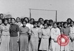 Standbild Schüler der getrennten negro Schule South Carolina United States USA, 1936, aus Sekunde 52 historischem Filmmaterial Videoclip 65675035960