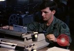 Image of currency exchange by US Army soldiers Long Binh Vietnam, 1969, second 3 stock footage video 65675035969
