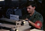 Image of currency exchange by US Army soldiers Long Binh Vietnam, 1969, second 7 stock footage video 65675035969