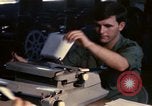 Image of currency exchange by US Army soldiers Long Binh Vietnam, 1969, second 8 stock footage video 65675035969