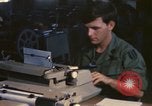 Image of currency exchange by US Army soldiers Long Binh Vietnam, 1969, second 15 stock footage video 65675035969