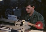 Image of currency exchange by US Army soldiers Long Binh Vietnam, 1969, second 19 stock footage video 65675035969