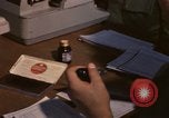 Image of currency exchange by US Army soldiers Long Binh Vietnam, 1969, second 45 stock footage video 65675035969
