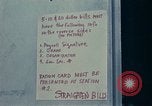 Image of currency exchange by US soldiers Long Binh Vietnam, 1969, second 30 stock footage video 65675035970