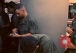 Image of currency exchange by US soldiers Long Binh Vietnam, 1969, second 60 stock footage video 65675035970