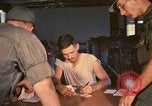 Image of currency exchange by soldiers Long Binh Vietnam, 1969, second 60 stock footage video 65675035971