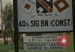 Image of Signal Group Headquarters Long Binh Vietnam, 1969, second 62 stock footage video 65675035974