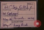 Image of soldiers of 221st Signal Group Long Binh Vietnam, 1969, second 13 stock footage video 65675035975