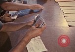 Image of currency exchange Long Binh Vietnam, 1969, second 58 stock footage video 65675035978