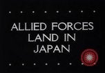 Image alliés au Japon Japon, 1945, de la seconde 31 séquences d'archives historiques vidéo 65675035986