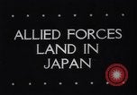 Image alliés au Japon Japon, 1945, de la seconde 37 séquences d'archives historiques vidéo 65675035986