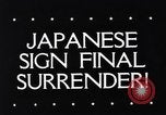 Image of surrender of Japan in World War 2 Tokyo Bay Japan, 1945, second 33 stock footage video 65675035988