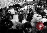 Image of German public during American occupation after World War 2 Germany, 1945, second 57 stock footage video 65675035990