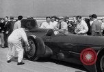 Image of Campbell driving Bluebird Daytona Beach Florida USA, 1931, second 28 stock footage video 65675035997