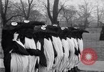 Image of mascots of penguins Philadelphia Pennsylvania USA, 1931, second 37 stock footage video 65675035999