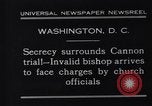 Image of James Cannon Trial Washington DC USA, 1931, second 3 stock footage video 65675036001