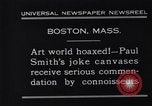 Image of Paul Smith paintings Boston Massachusetts USA, 1931, second 7 stock footage video 65675036002