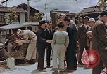 Standbild schwarz Marketing durch die Amerikaner Kyoto Japan, 1946, aus Sekunde 11 historischem Filmmaterial Videoclip 65675036007