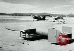 Standbild Azon Bombe montiert auf GB-4 Rakete United States USA, 1945, aus Sekunde 12 historischem Filmmaterial Videoclip 65675036008