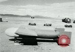 Standbild Azon Bombe montiert auf GB-4 Rakete United States USA, 1945, aus Sekunde 14 historischem Filmmaterial Videoclip 65675036008